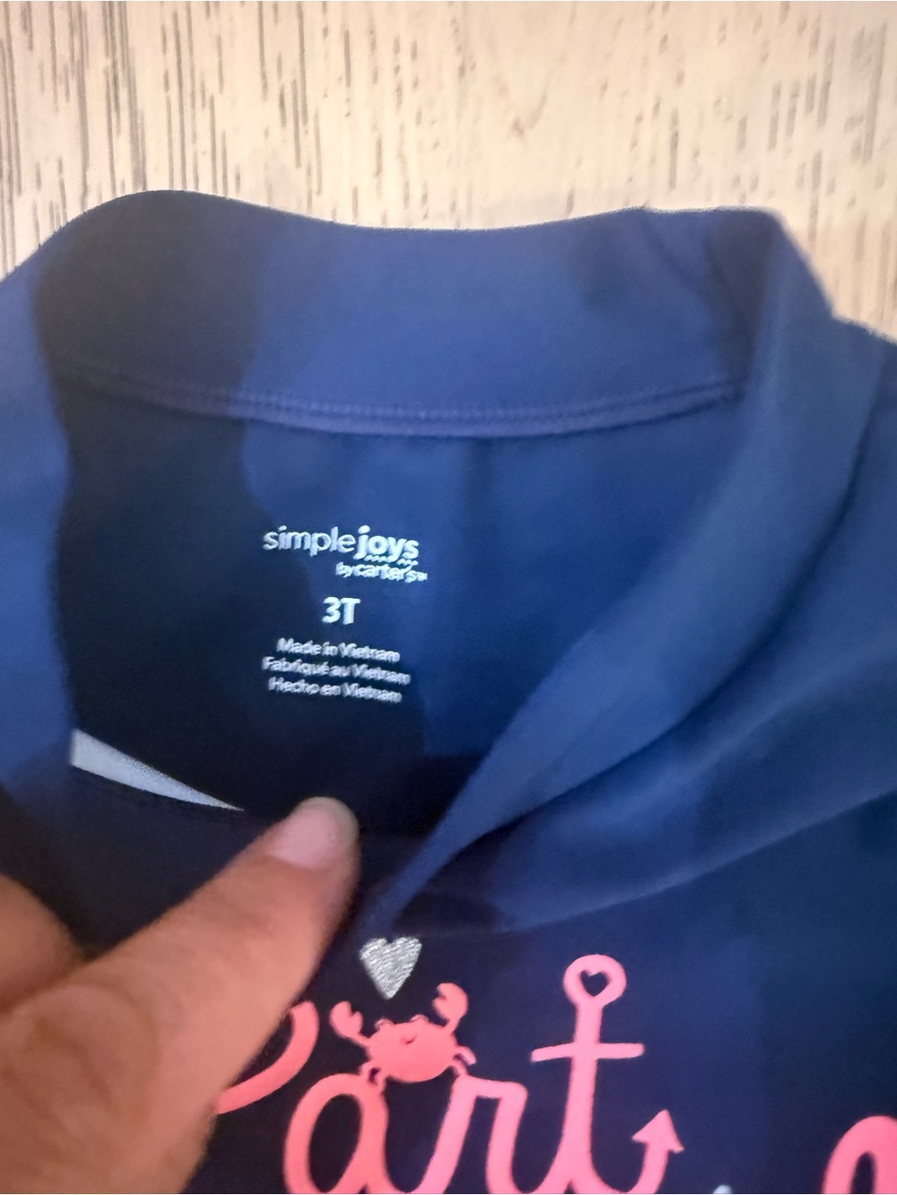 Bundle of 3T Kids Girl’s Navy and Red Long-Sleeve Rashguard Swim sets - Picture 9 of 9
